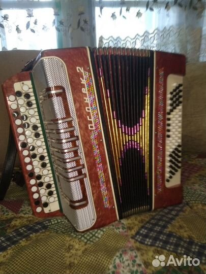 Ученический баян Огонёк Киров облегчённый