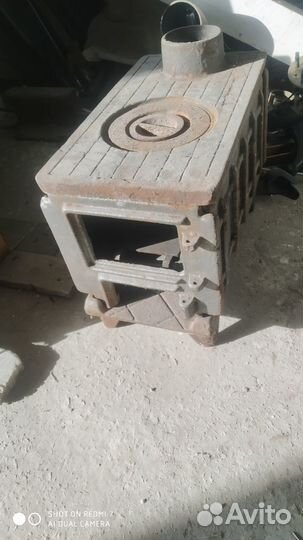 Печка буржуйка чугунная СССР