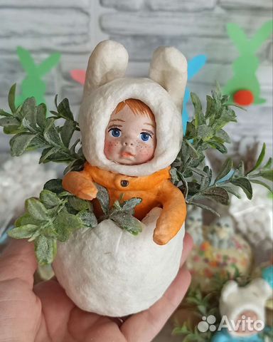 Ватная игрушка