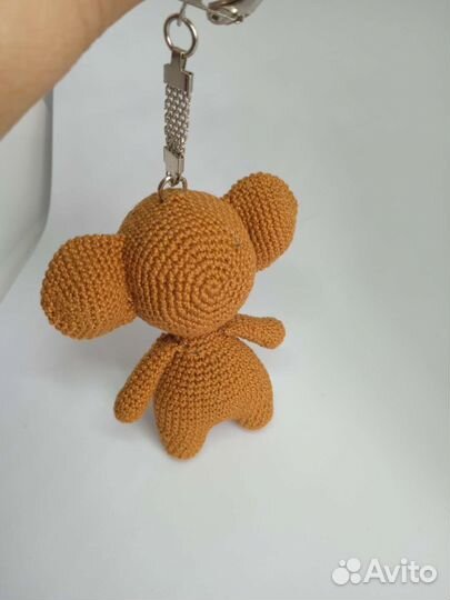 Чебурашка брелок, игрушка