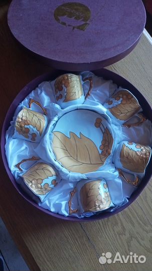 Чайный кофейный набор сервиз