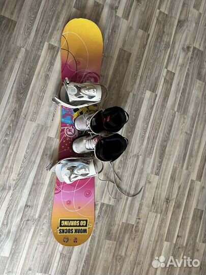 Сноуборд комплект женский