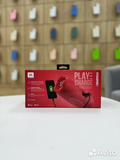 Портативная колонка JBL Charge 5 Red