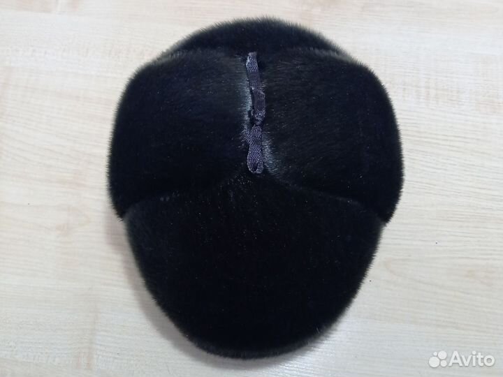 Мужская меховая кепка из нерпы