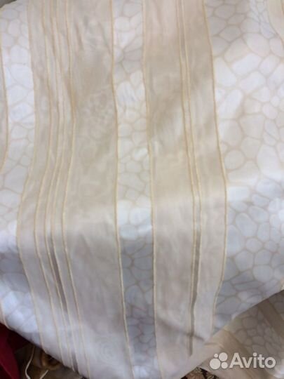 Отрезы шторных тканей (остатки)