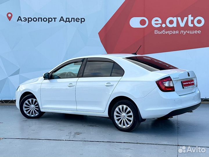 Skoda Rapid 1.6 AT, 2017, 88 139 км