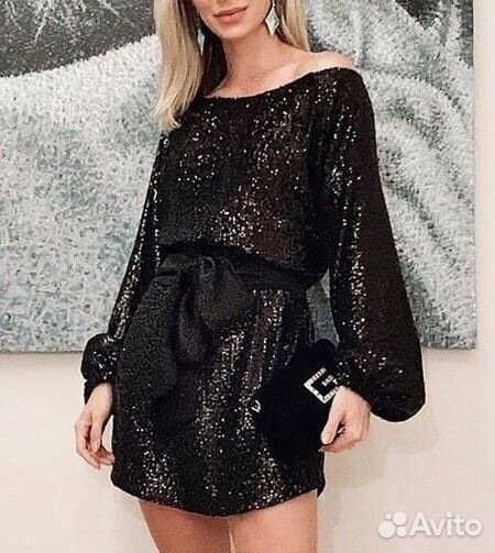 Платье люрекс 52/54 единый