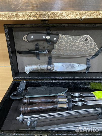 Подарочный шашлычный набор