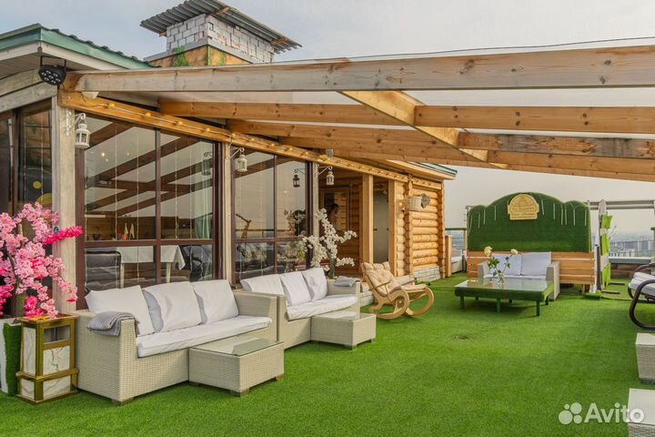 Русская баня на дровах с купелью