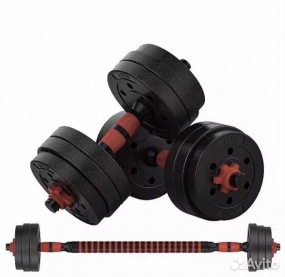 Гантели разборные