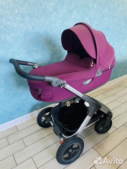 Коляска stokke trailz люлька