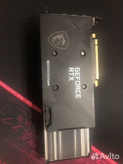 MSI GeForce RTX 3070 ventus 3X 8G