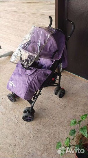 Прогулочная коляска трость бу