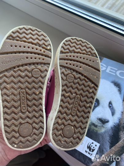 Кроссовки для девочки geox