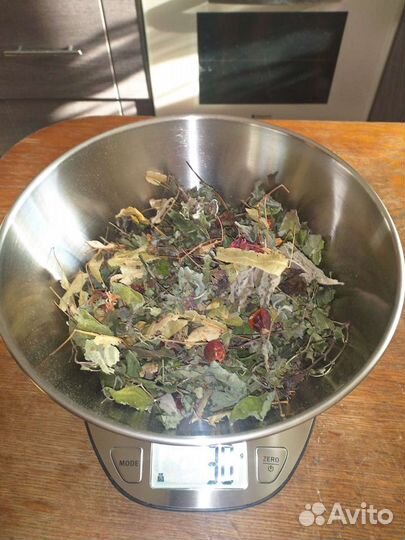 Сбор сушеных трав для чая