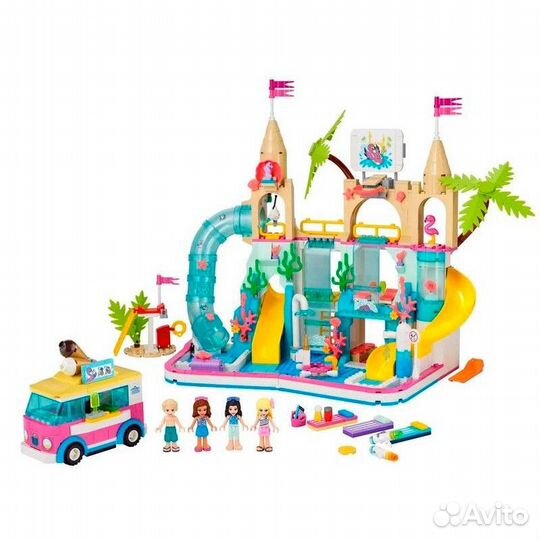 Конструктор 11612 Френдс Летний аквапарк 1013 дет