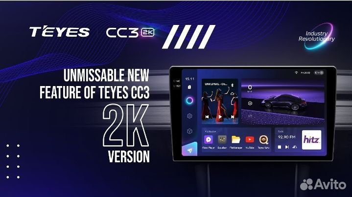 Андроид магнитола teyes CC3 2к 4/32