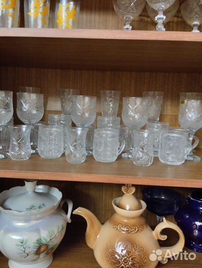 Фужеры,бокалы хрустальные