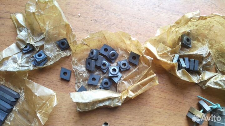 Пластины и напайки для токарных резцов СССР