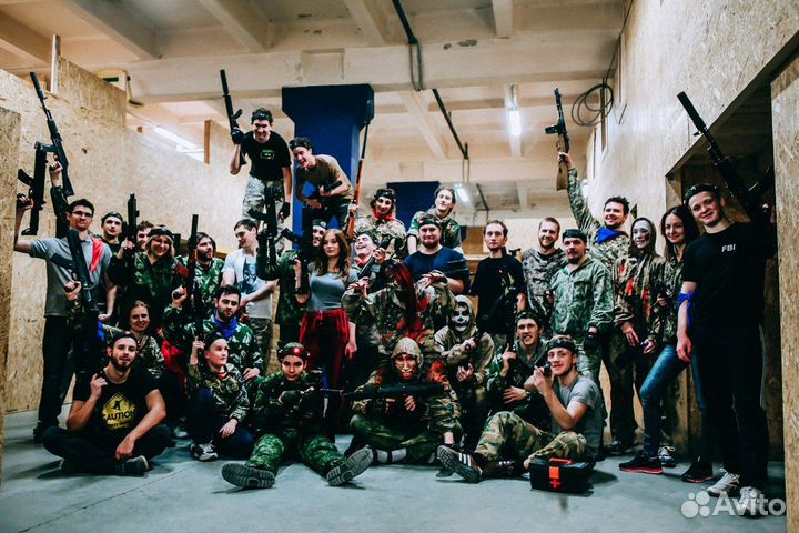 Выездной лазертаг для детей