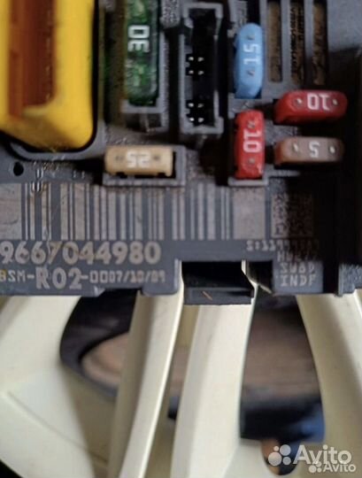 Блок BSM citroen c4