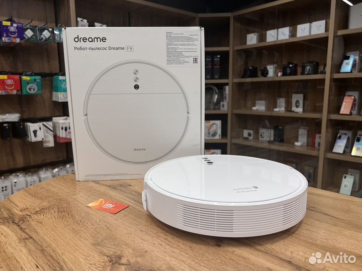 Робот пылесос Dreame F9 (белый)