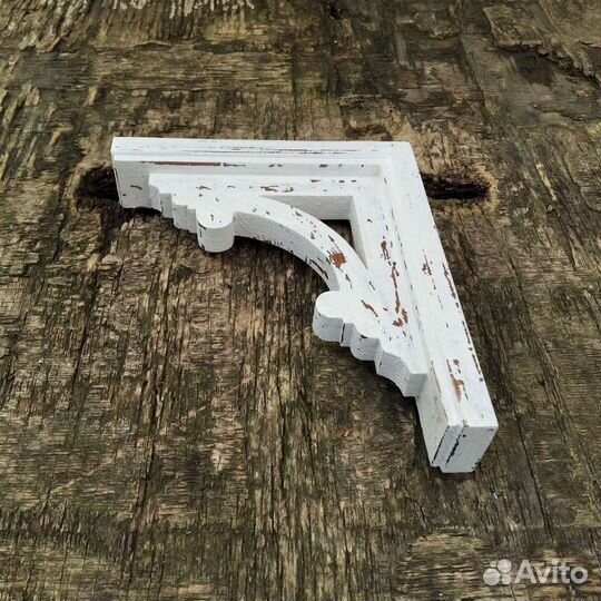 Кронштейн деревянный для полки в стиле Прованс