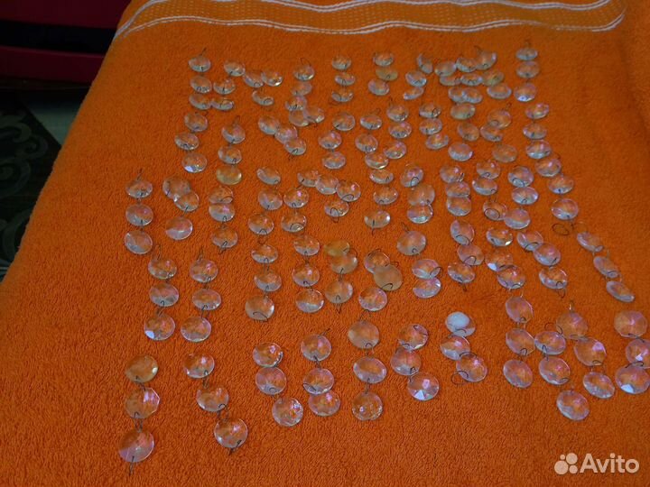 Подвески к люстре 18 шт, 55 шт и 49 шт