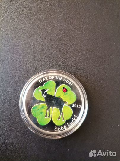 Монета редкая 1000 франков, серебро 999, вес 20 гр