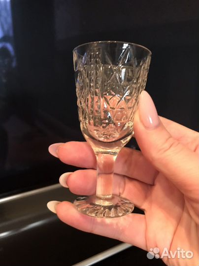Хрустальные рюмки СССР