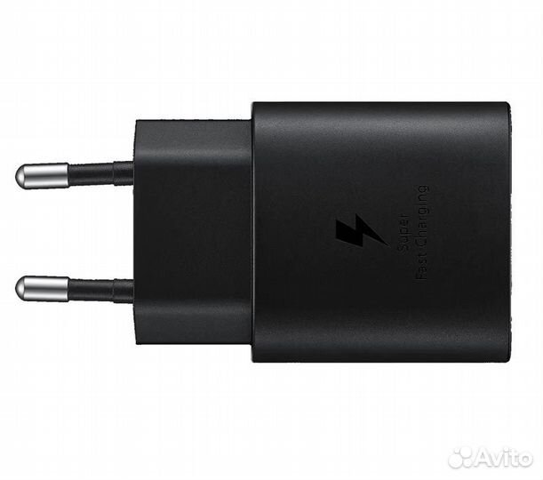 Сетевое зарядное устройство VLP 25W USB-C, черный