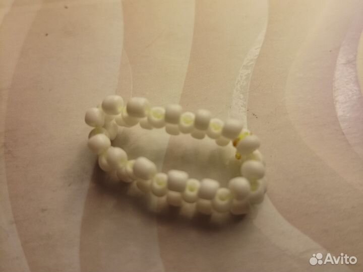 Колечко из бисера