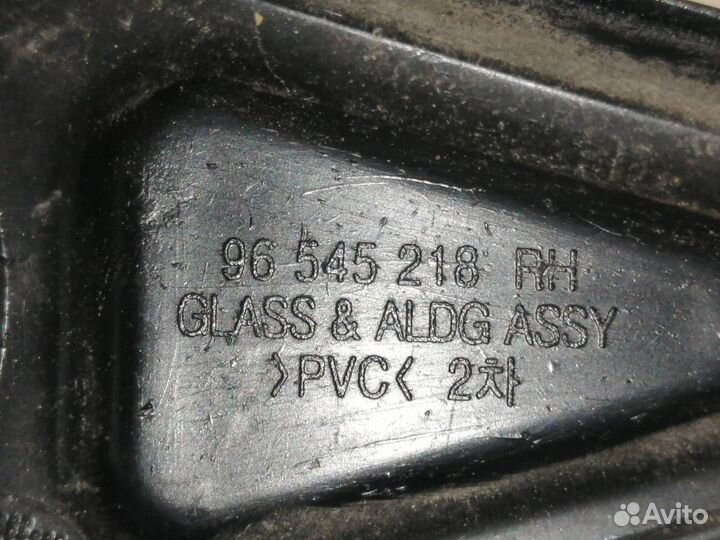 Стекло кузовное глухое правое Chevrolet Lacetti J2