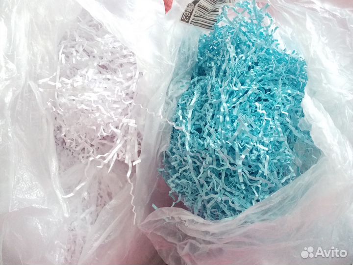 Наполнение для подарочных коробок и для упаковки