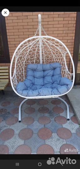 Садовые качели подвесные