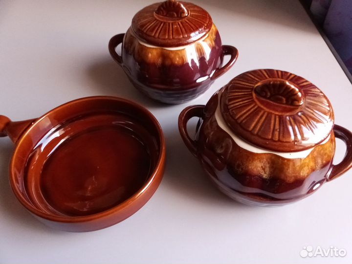 Горшочки, сковорода для запекания