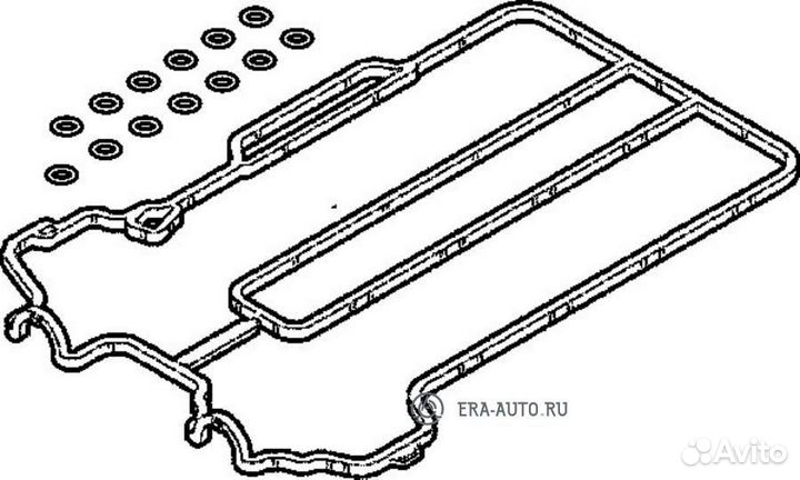Elring 392.470 Прокладка клапанной крышки (К-кт)
