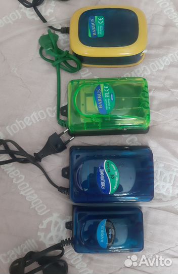 Компрессор для аквариума, распылители,грунт