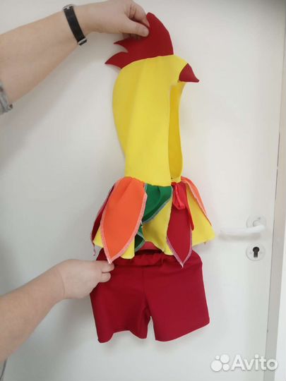 Костюм снеговик, лисенок, белочка, петрушки, петух