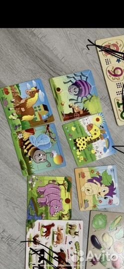 Развивающие игрушки пакетом