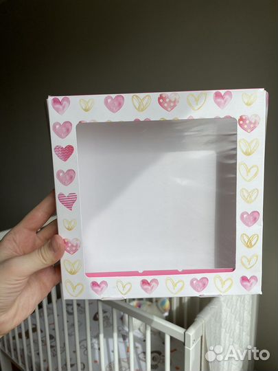 Коробка складная с прозрачным окошком SimaLand