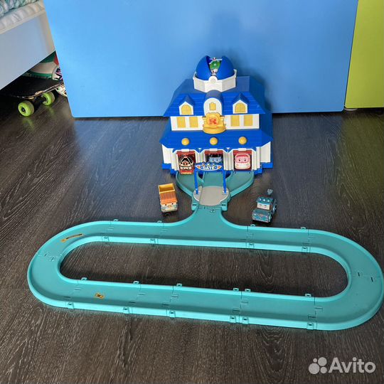 Робокар Поли штабквартира +6 героев