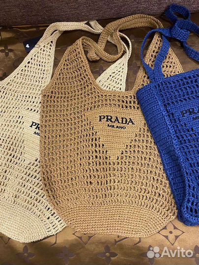 Cумка Prada,вязанная