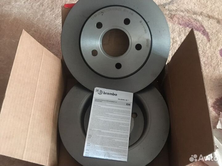 Диски тормозные задние brembo focus 2