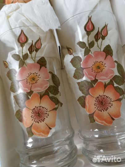 Хрустальные стаканы гусь хрустальный