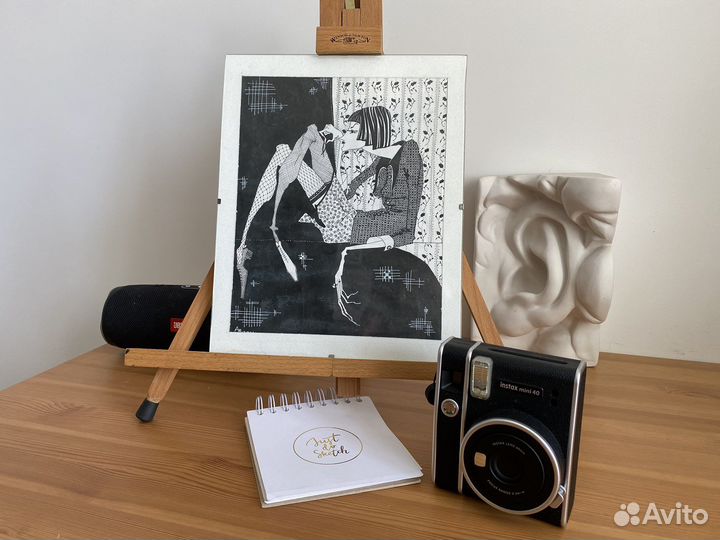 Картина тушью