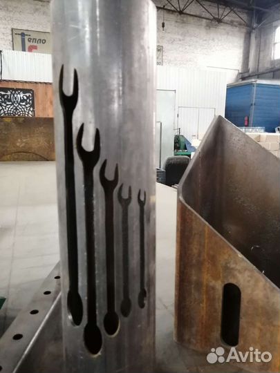 Лазерная резка труб и листового металла