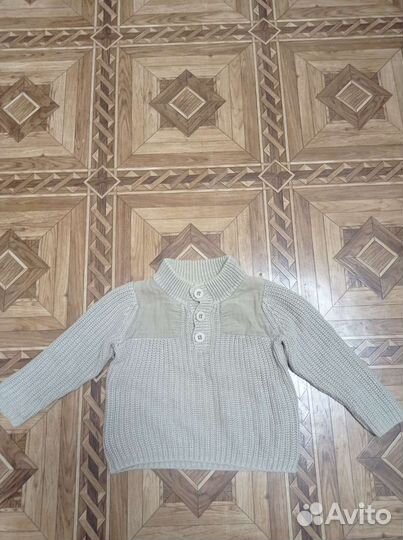 Вязанная кофта детская
