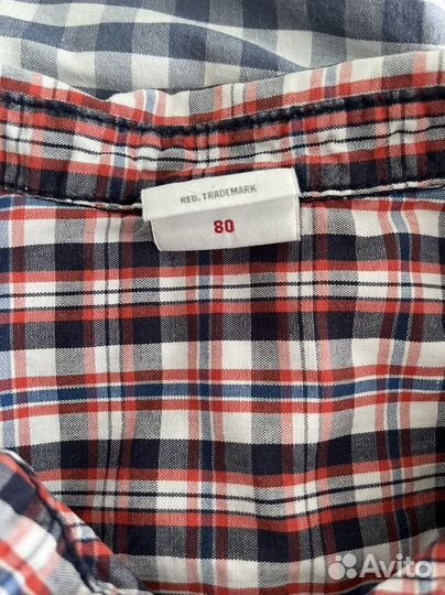 Рубашки для мальчика 80-104 размер