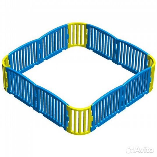 Модульный манеж Leco It 200x200 см